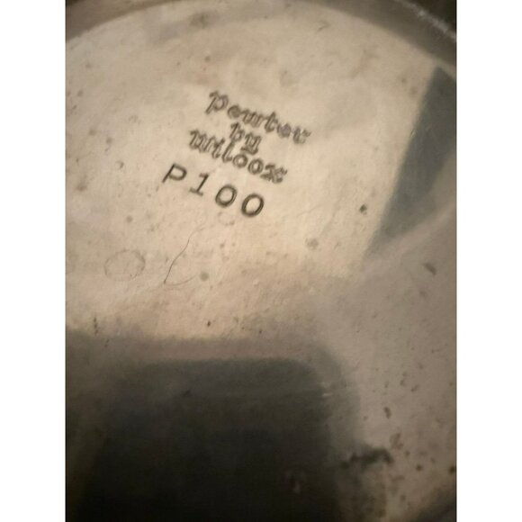 Vintage Pewter by Wilcox | Two Handles Canister Vase | P100 - Picture 5 of 8